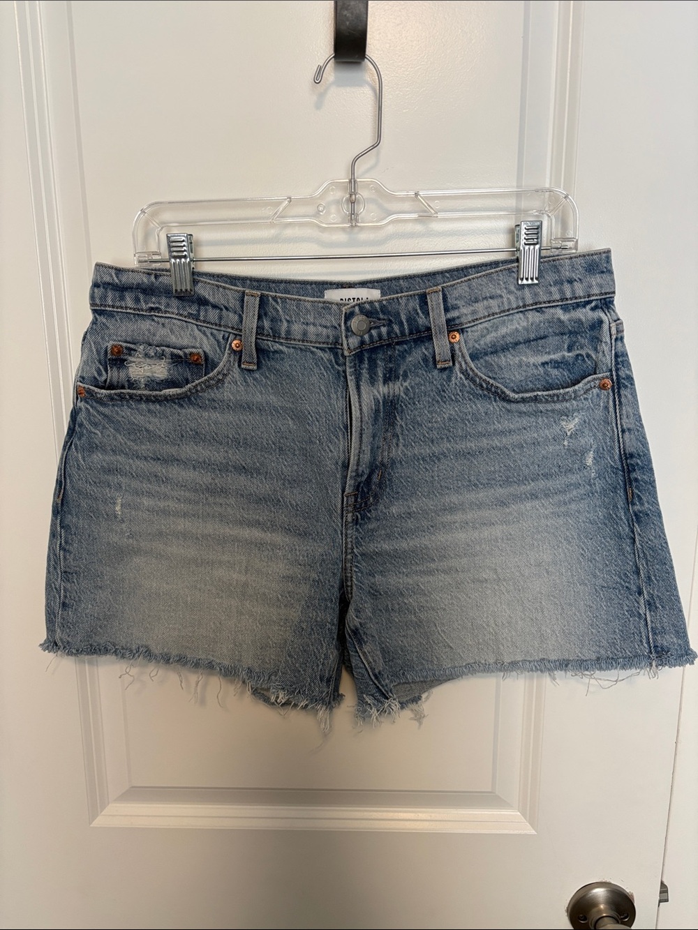 Pistola Kennedy Light Denim Shorts